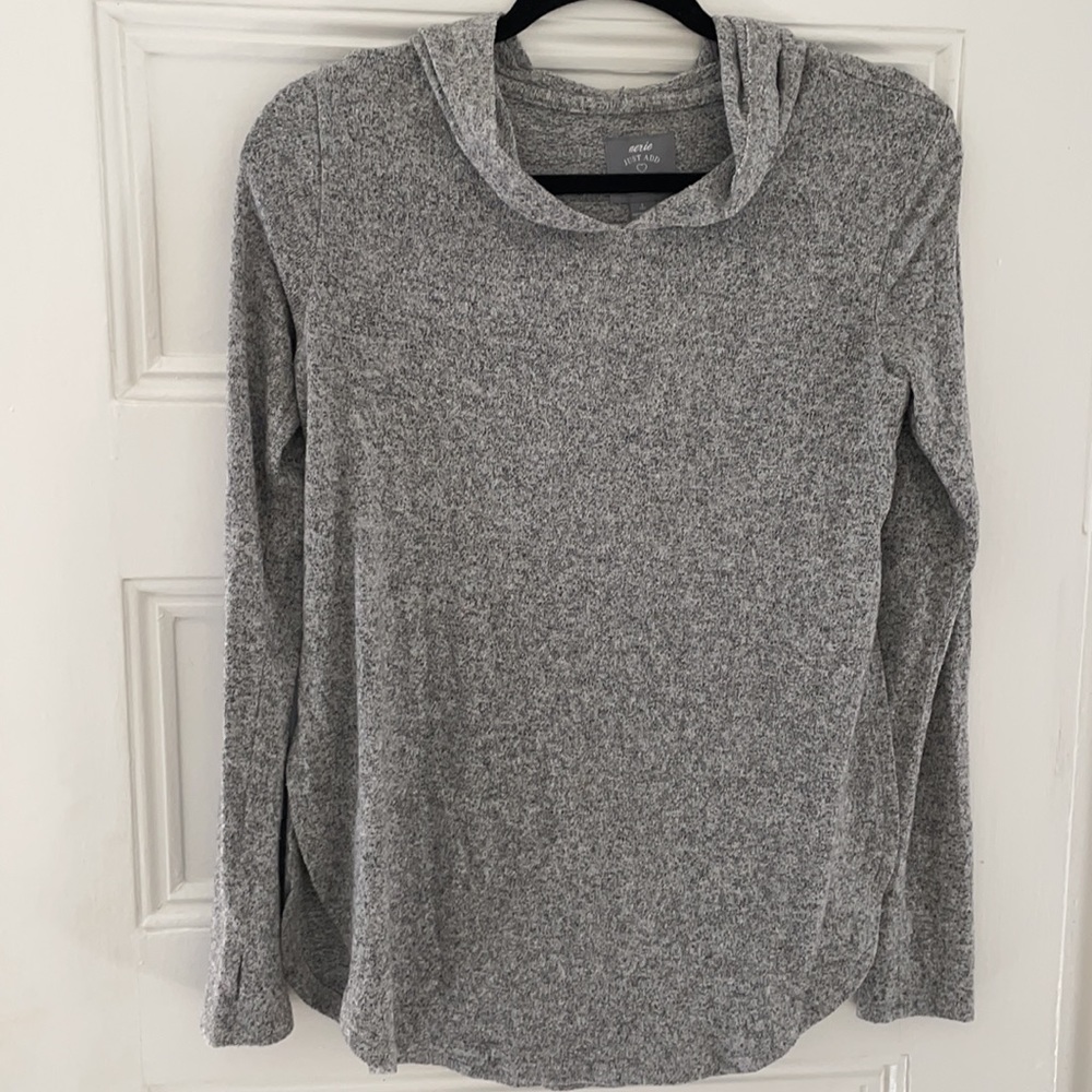 Aerie grey pullover